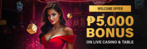 Live Casino and table games